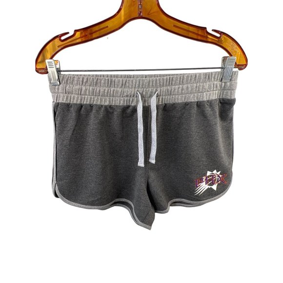 PHX Phoenix Suns Sweat Short Womens M Elastic Drawstring Pull On Athletic Gray N - Picture 1 of 3